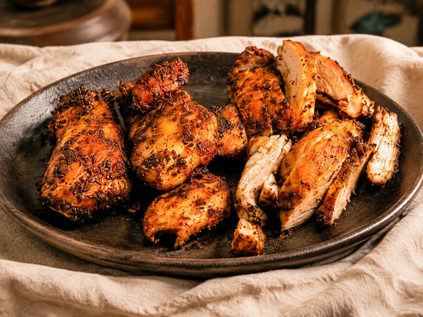 Easy Air Fryer Boneless Chicken Thighs – Juicy & Flavorful